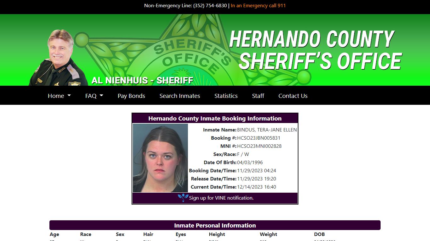 Hernando County Detention